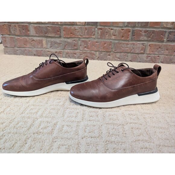 Wolf & Shepherd Shoe Mens Size 7 Brown Leather Crossover Longwing main image 4